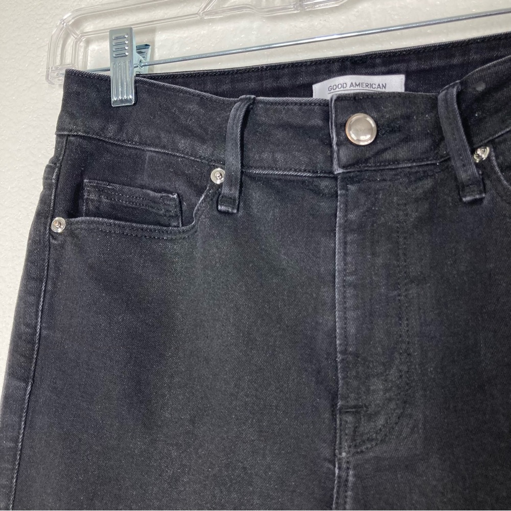 Good American Good Legs Black Skinny Jeans 28 - Picture 8 of 16